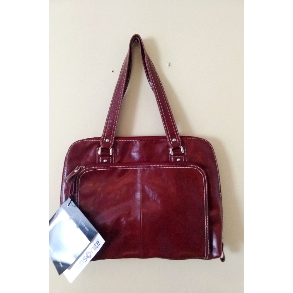 NWT Samsonite Leather-Like Computer Tote bag